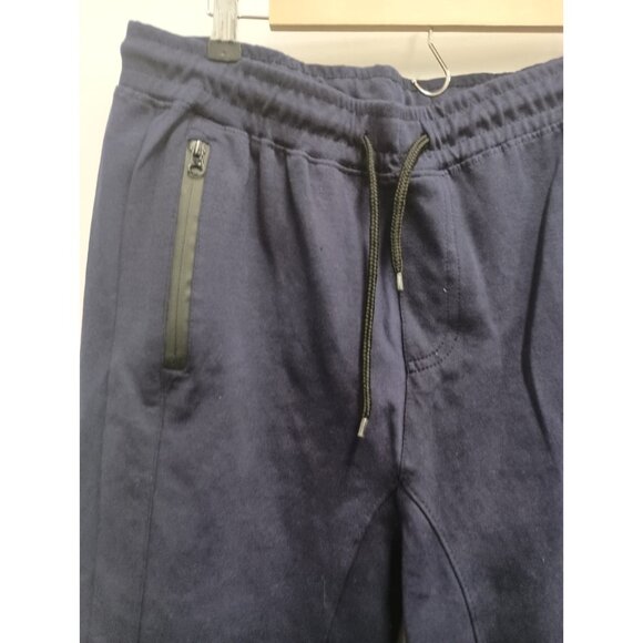 Arketype Mens Jogger Pants Size XL Navy Drawstring Loungewear Streetwear NEW - Picture 3 of 9